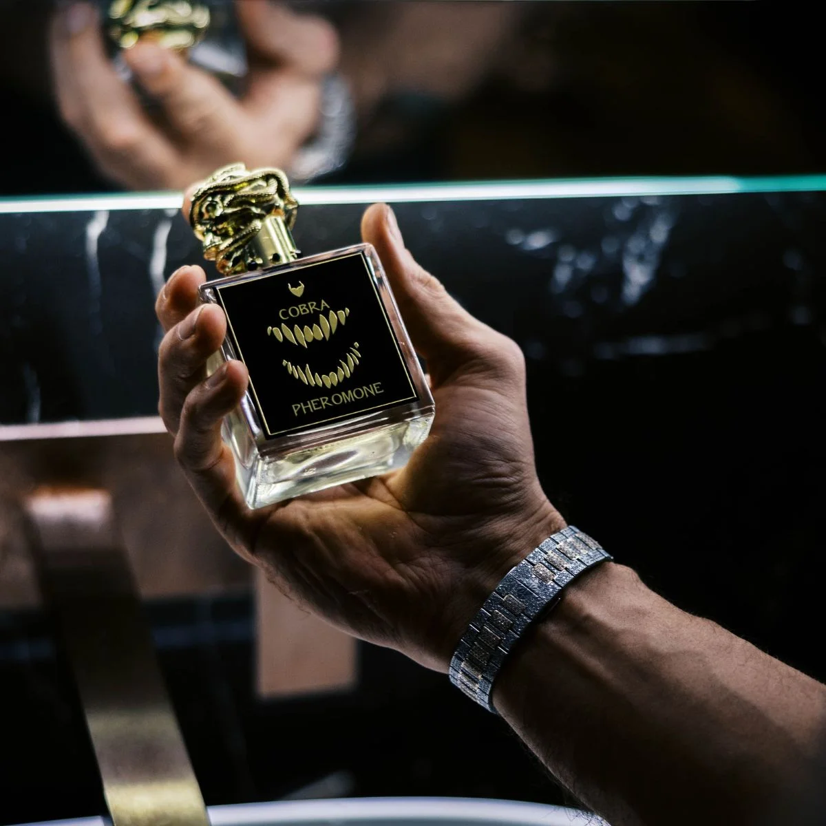Cobra Pheromone Cologne - Bottle Detail