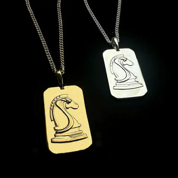 Andrew Tate Brotherhood Dog Tags - Detail View