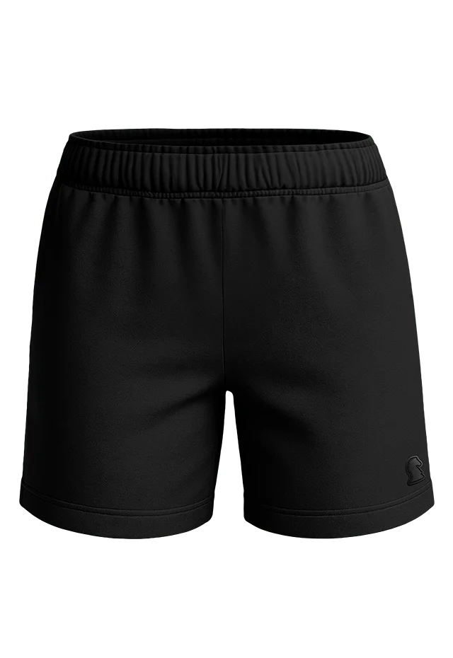 Premium Black Activewear Shorts