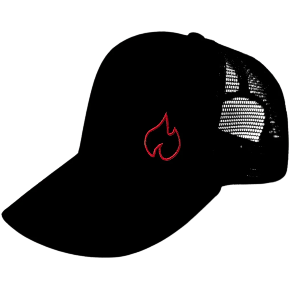 FIREBLOOD Baseball Cap - Side View