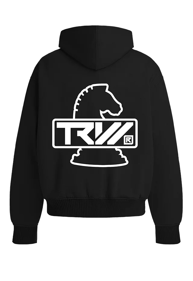 TRW Zipped Hoodie - Back View