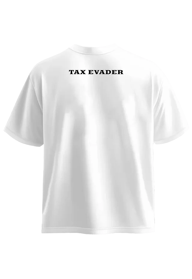 Professional Tax Evader Tee - Back View